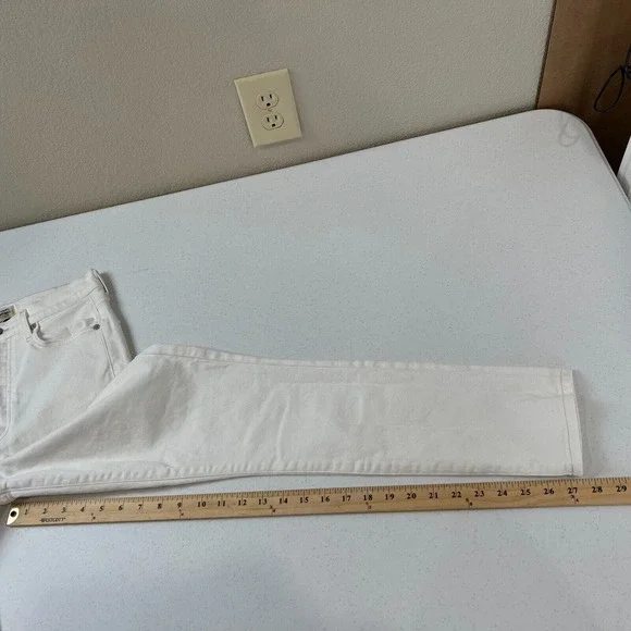 Citizen of Humanity Women's Olivia High Rise Slim Ankle Jeans White Size 25 - Picture 13 of 16